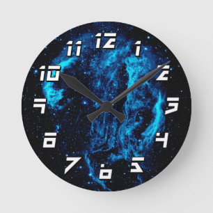 Reloj Redondo Mediano Cygnus Loop Nebula Supernova Remnant NASA Photo