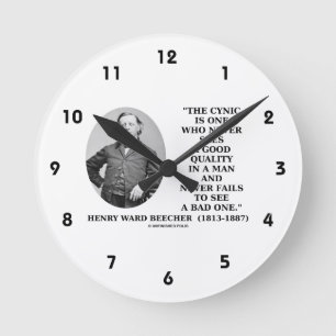 Reloj Redondo Mediano Cynic Es Uno Que Nunca Ve Un Beecher De Buena Cali