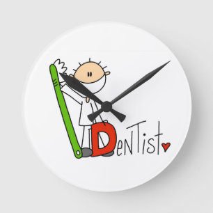 Reloj Redondo Mediano D es para Dentista