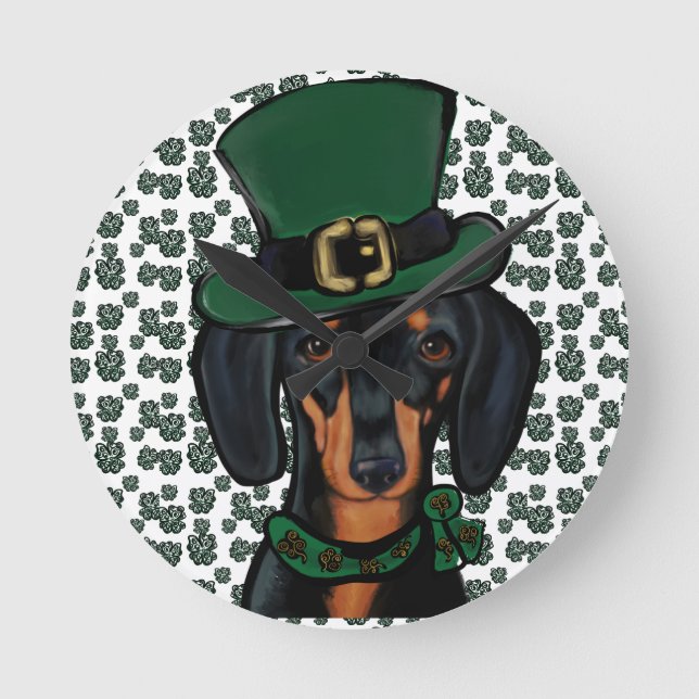 RELOJ REDONDO MEDIANO DACHSHUND           (Anverso)