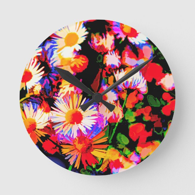 Reloj Redondo Mediano Daisy Daze (Anverso)