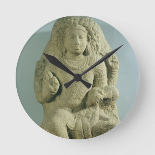 Reloj Redondo Mediano Dakshinamurti, Tamil Nadu, Pallava dynasty (granit