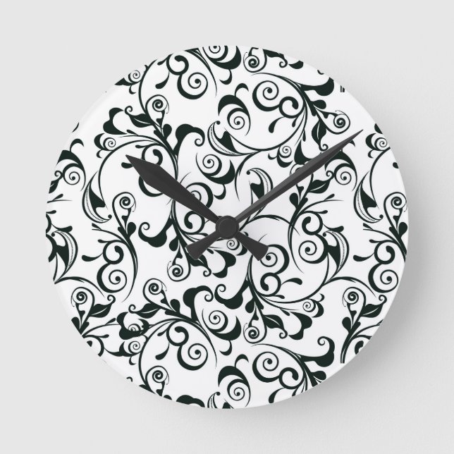 Reloj Redondo Mediano Damasco (Anverso)