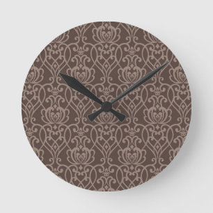 Reloj Redondo Mediano Damask pattern 6