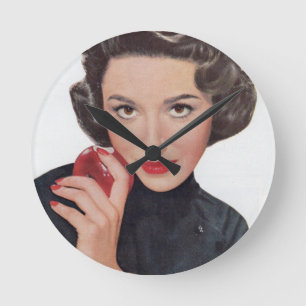 Reloj Redondo Mediano Dana Wynter with apple and snake bracelet