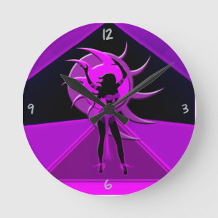 Reloj Redondo Mediano Dancer *Onca* Round Clock