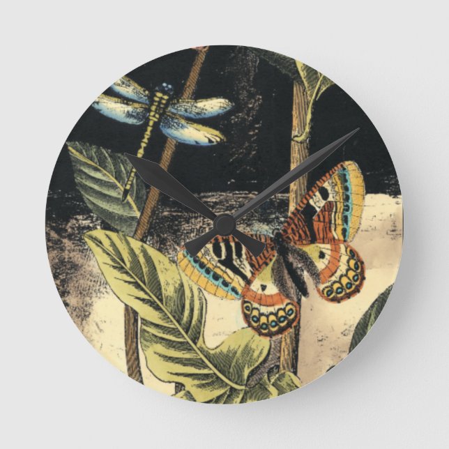 Reloj Redondo Mediano Dark Nature Scene by Vision Studio (Anverso)