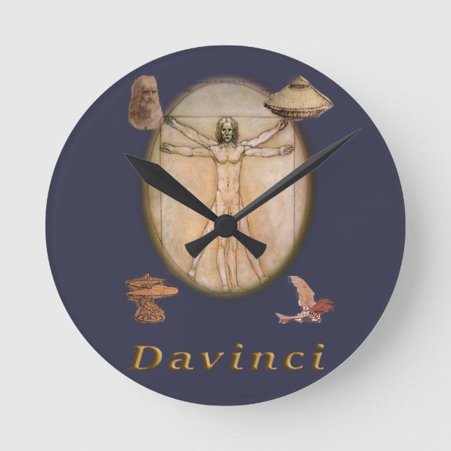 Reloj Redondo Mediano Davinci (Anverso)