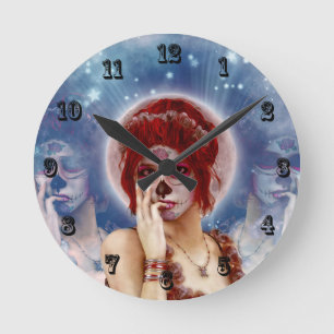 Reloj Redondo Mediano Day Of The Dead sugar doll