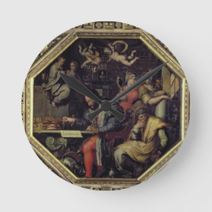 Reloj Redondo Mediano De Medici (1519-74) de Cosimo I que planea los