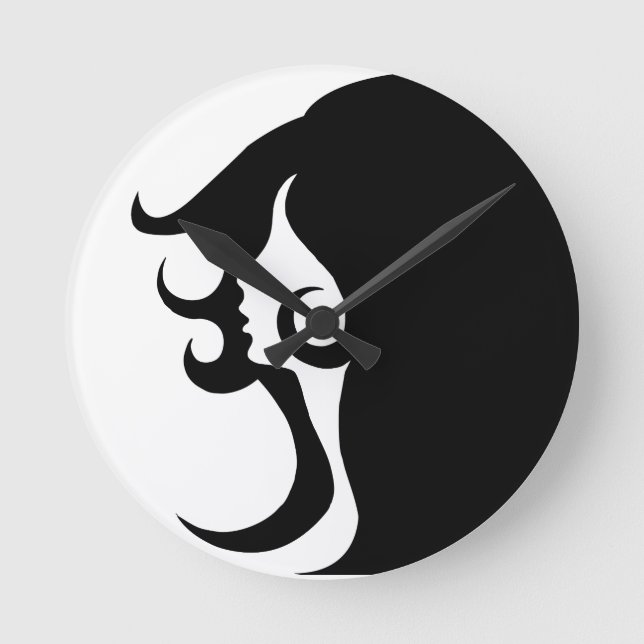 Reloj Redondo Mediano Deco Mod Woman (Anverso)