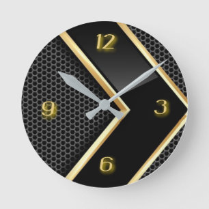 Reloj Redondo Mediano Decoración de arte moderno