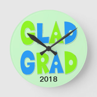 Reloj Redondo Mediano Decorativo de graduación de cadera