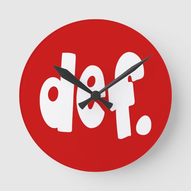 Reloj Redondo Mediano def. (Anverso)