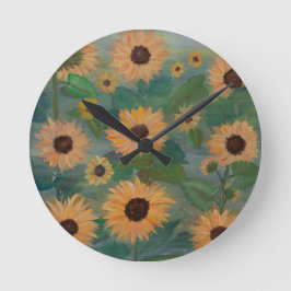 Reloj Redondo Mediano Deja Que Tu Luz Brille Brillante