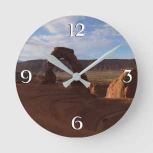 Reloj Redondo Mediano Delicate Arch II en el Parque Nacional Arches