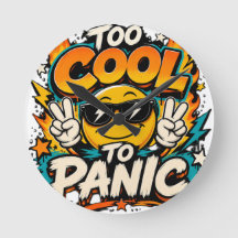 Demasiado genial para entrar en pánico Diseño gráf