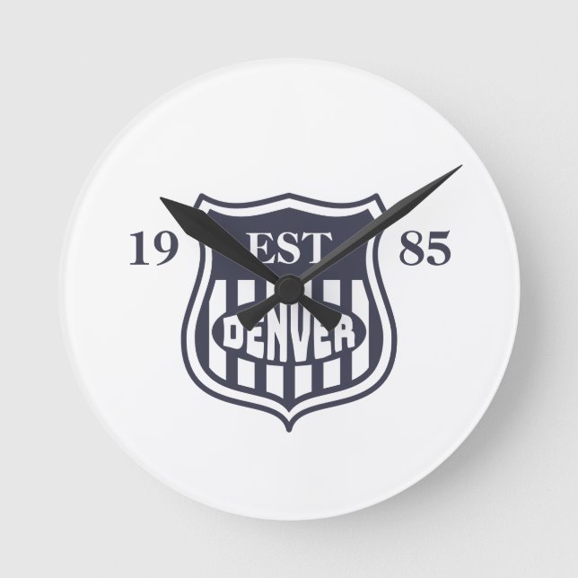 Reloj Redondo Mediano Denver (Anverso)
