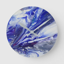 Reloj Redondo Mediano Deriva Celeste