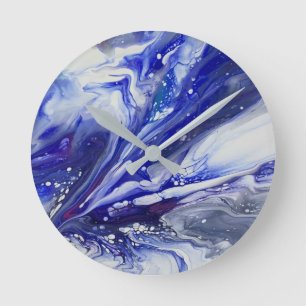 Reloj Redondo Mediano Deriva Celeste