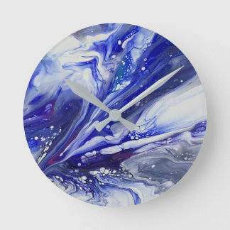 Reloj Redondo Mediano Deriva Celeste