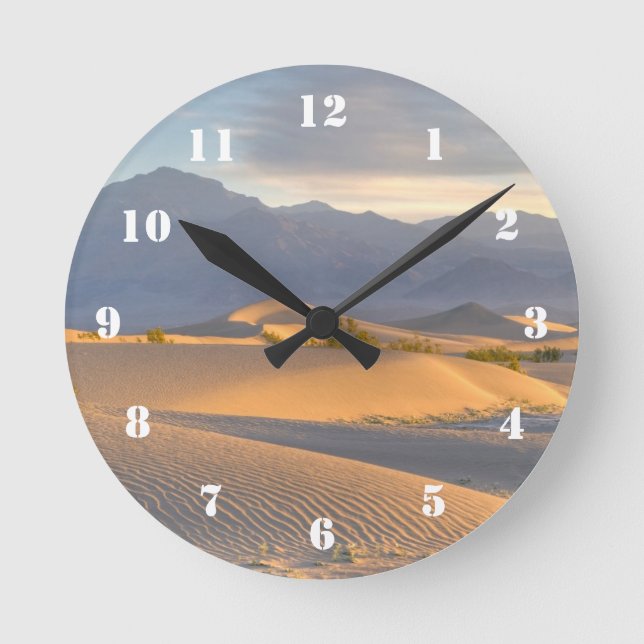 Reloj Redondo Mediano Desert Dawn (Anverso)