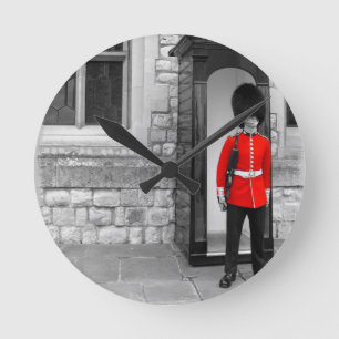 Reloj Redondo Mediano Desfile del soldado de Londres