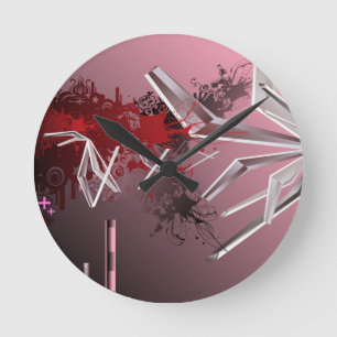 Reloj Redondo Mediano Design Backgrounds