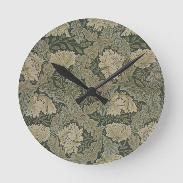 Reloj Redondo Mediano Design for 'Lea' wallpaper, 1885 (Anverso)
