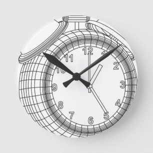 Reloj Redondo Mediano despertador