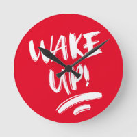 ¡Despierta! Texto de diseño agradable