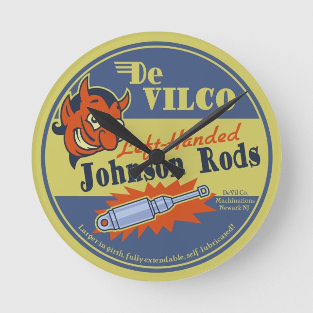 Reloj Redondo Mediano DeVILCO Johnsons zurdo (Anverso)