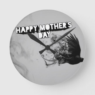 Reloj Redondo Mediano Día de la madre