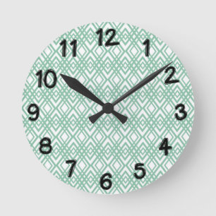 Reloj Redondo Mediano Diamantes Art Deco