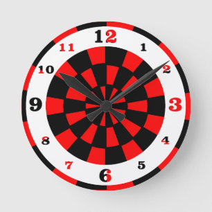 Reloj Redondo Mediano Diana de Op Art con números