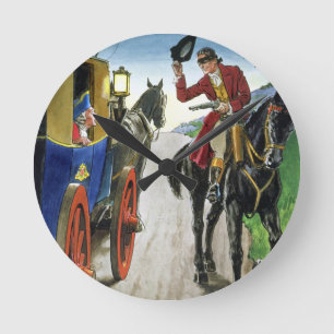 Reloj Redondo Mediano Dick Turpin (1706-39) from 'Peeps into the Past',