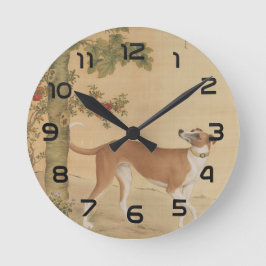 Reloj Redondo Mediano Diez finos hongos - Bella Artes de leopardo de col