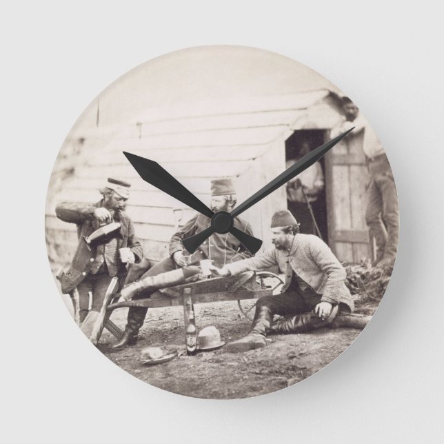 Reloj Redondo Mediano Dificultades en el campamento (Coronel Lowe y capi (Anverso)