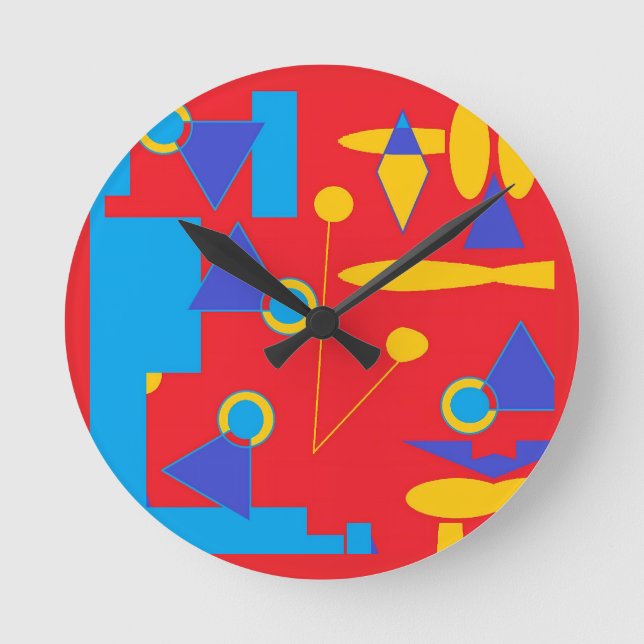 Reloj Redondo Mediano Digisketch 24-A (Anverso)