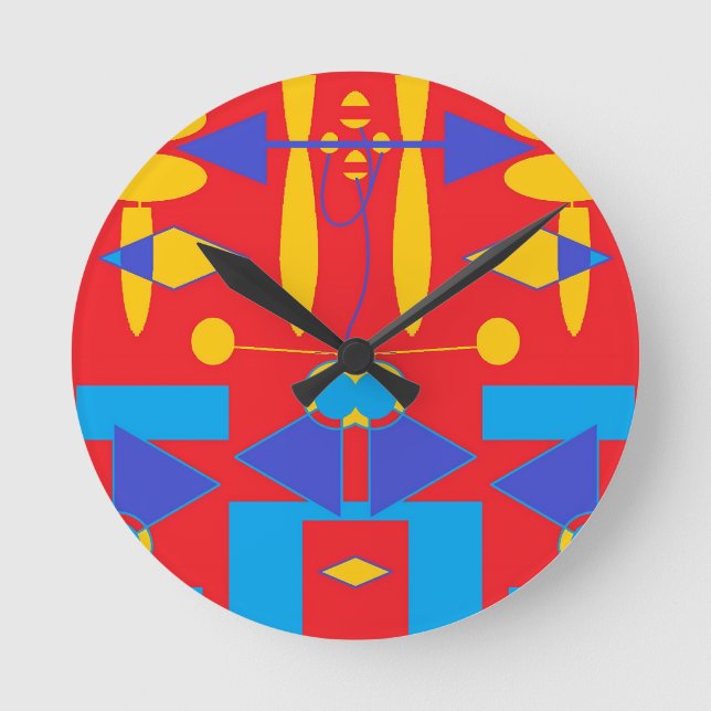 Reloj Redondo Mediano Digisketch 27-A (Anverso)