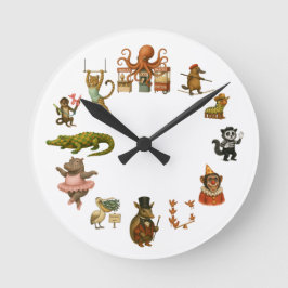 Reloj Redondo Mediano Dingaling Bros Circus acts