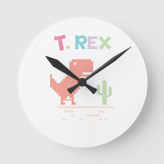 Reloj Redondo Mediano Dinosaurio