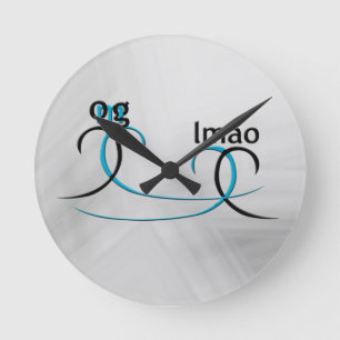 Reloj Redondo Mediano ¡Dios mío!