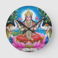 Diosa de Lakshmi del amor, de la prosperidad, y de
