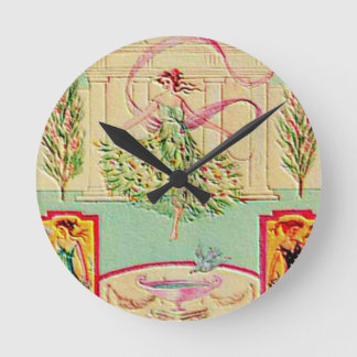 Reloj Redondo Mediano Diosa virginal Athena