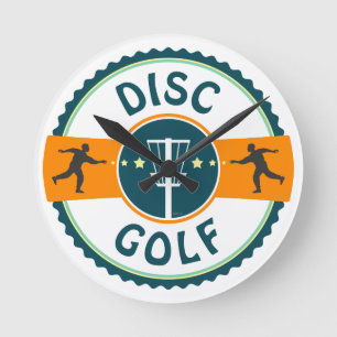 Reloj Redondo Mediano Disco de golf