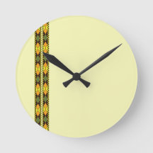 Diseño continuo de naranja amarillo