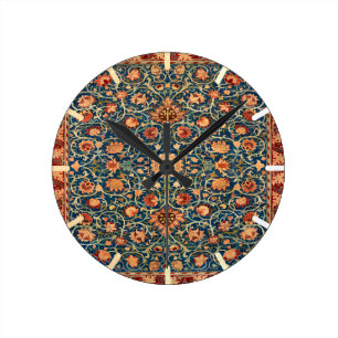 Reloj Redondo Mediano Diseño de alfombras persas