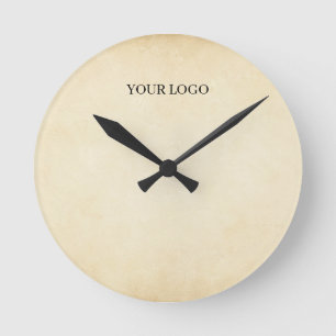 Reloj Redondo Mediano Diseño de Encanto Mínimo Decorativo Estético