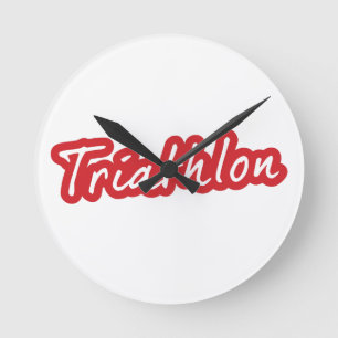 Reloj Redondo Mediano Diseño de Guay Triathlon